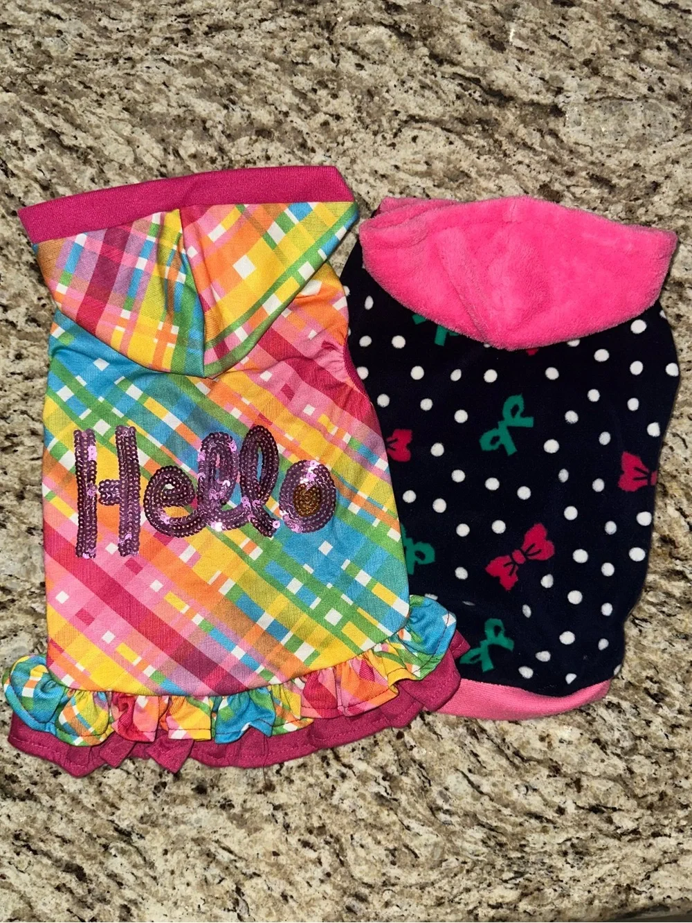 Set of 2 Dog Hoodies - Picture 1 of 12